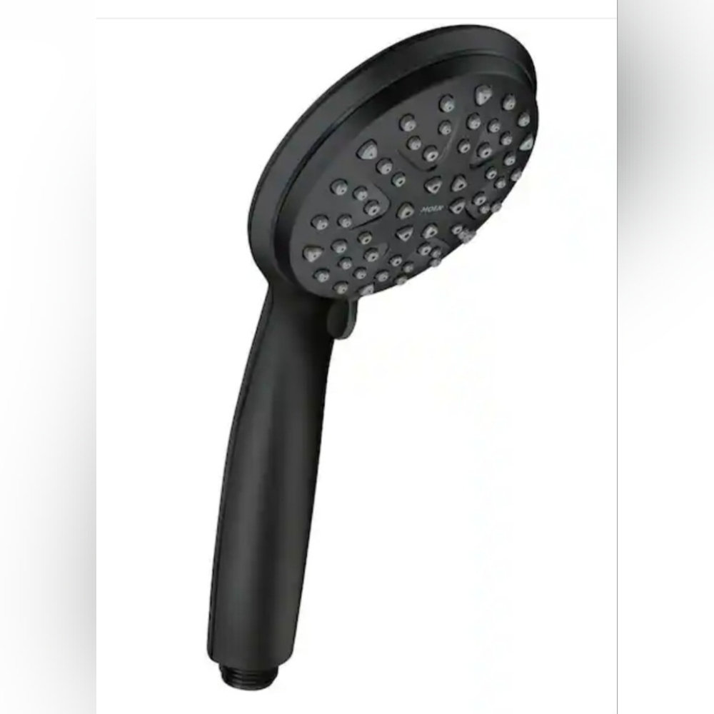 Matte Black Handheld Shower Head